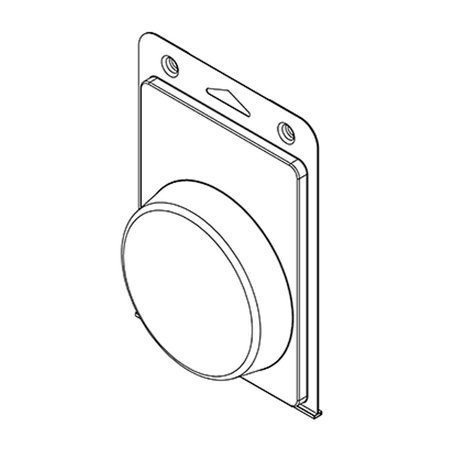 VISIPAK Thermoform-CLAMSHELL-#276-7.000-5.000-3.813-ROUND-0.875-0.015-CLEAR-STOCK 276TF